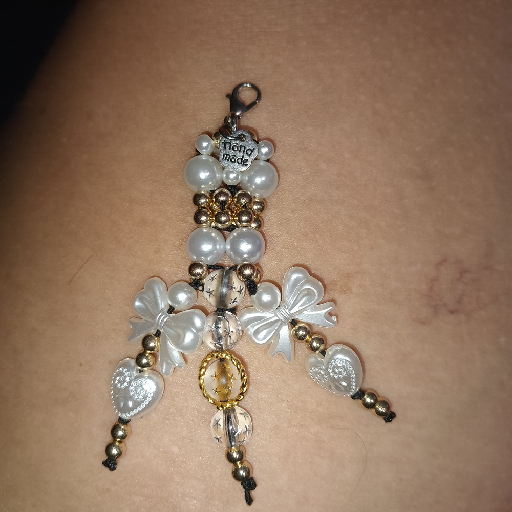 Elegant Pearl and Gold Dangle Earrings